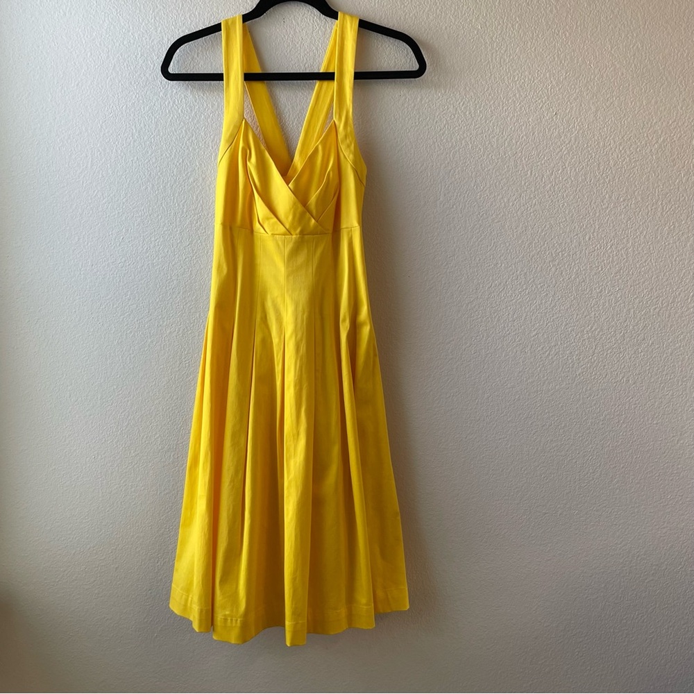 Calvin Klein Marilyn style dress criss cross back size 4